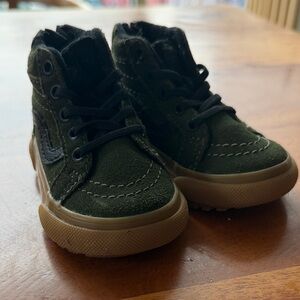 Vans Toddler Sk8-Hi Zip Gum Shoe